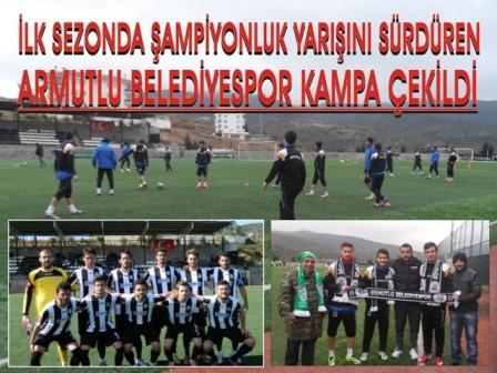 Armutlu Belediyespor Antalya Kampnda